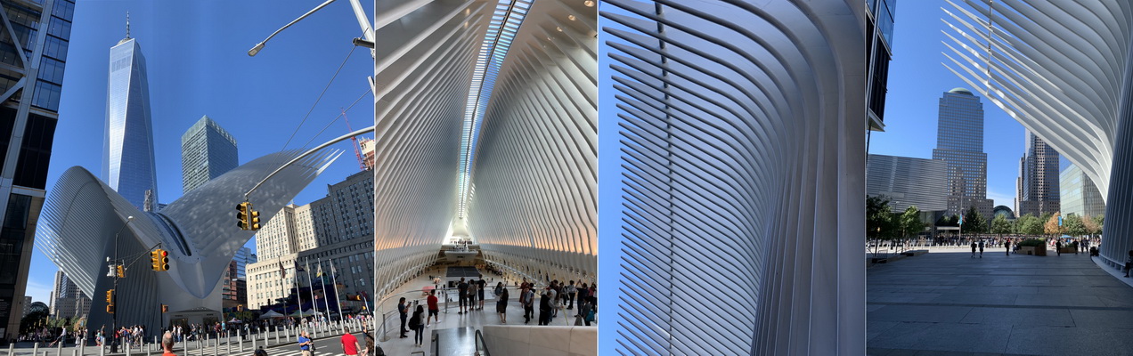 Nový terminál World Trade Center, který se zrodil na místě zdemolované stanice metra po útocích 11. září 2001